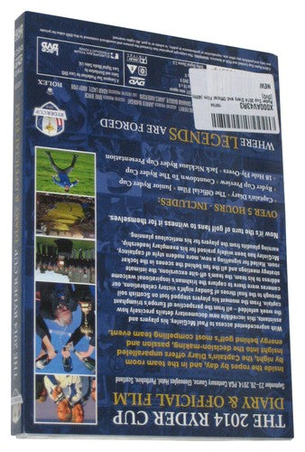 Ryder Cup 2014 Diary and Official Film Glory At Gleneagles Scotland DVD - (Non USA PAL Format)