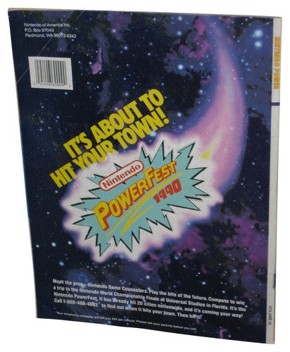 Nintendo Power October 1990 Vol. 16 Magazine Book w/ Poster - (Maniac Mansion Cover)
