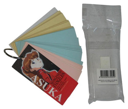 Neon Genesis Evangelion Rei Ayanami & Nerv Logo Gainax Note Cards Pad Keychain