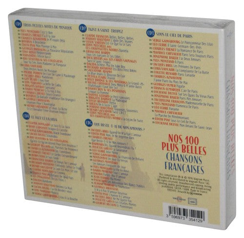 Our 100 Most Beautiful French Songs (2016) 5CD Audio Music CD Box Set