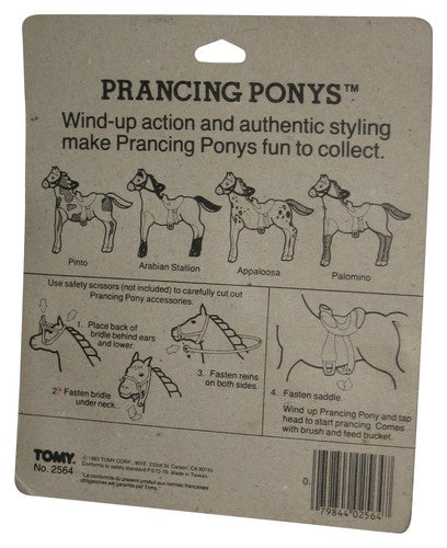 Prancing Ponys Tomy (1983) Wind-Up Horse Toy Figure