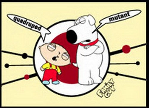 Family Guy Quadraped Magnet FM1460