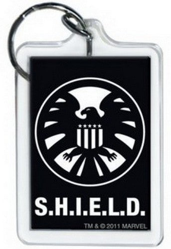 Marvel Comics S.H.I.E.L.D. Logo Lucite Keychain 65788KR