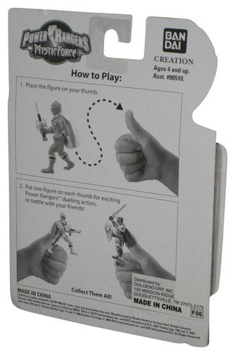 Power Rangers Mystic Force Evil Space Alien & Green Ranger (2006) Bandai Figure Set -