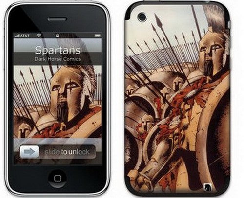 300 The Movie Spartans Protective iPhone GelaSkin 17-146