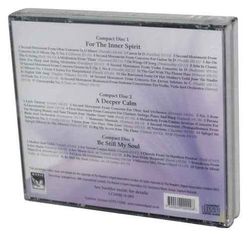Reader's Digest Meditation: Classics For Every Mood (2003) Audio Music 3CD Box Set
