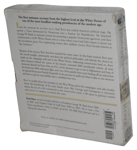 Courage and Consequence Karl Rove (2010) Audio CD Box Set