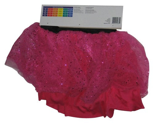 Halloween Glitter Hot Pink Tutu Skirt Dress - (Size Woman's Large / XLarge)