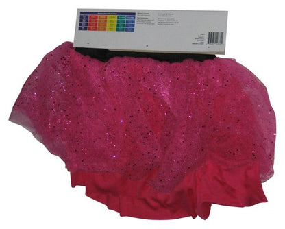 Halloween Glitter Hot Pink Tutu Skirt Dress - (Size Woman's Large / XLarge)