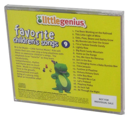 Little Genius Favorite Children's Songs Vol. 9 (2012) Audio Music CD - (Cracked Jewel Case)