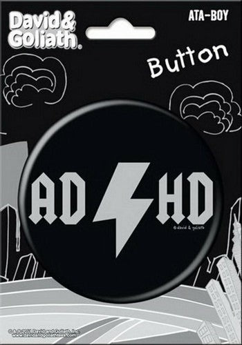 David and Goliath AD HD 3-inch Button 97110