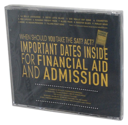 Only At Tulane Only In New Orleans Audio Music CD