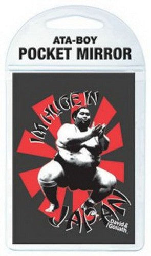 David and Goliath Huge In Japan Pocket Mirror 50783