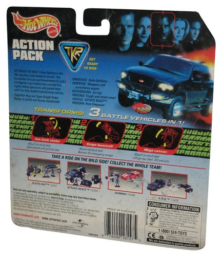 Hot Wheels Team Knight Rider (1998) Action Pack Dante & Kyle Toy Car Figure Set