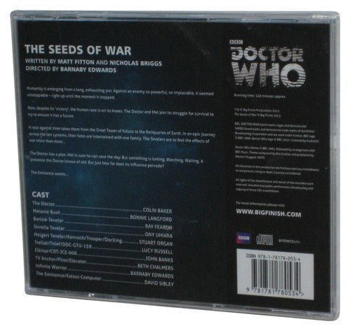 Doctor Who The Seeds of War (2013) Audio CD