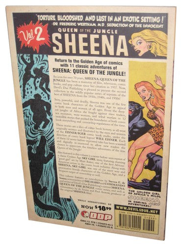 Golden Age Sheena Best of The Queen Jungle Vol. 2 (2009) Devils Due Paperback Book