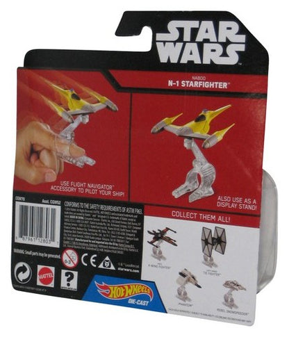 Star Wars Hot Wheels (2014) Starship Naboo N-1 Starfighter Die-Cast Toy