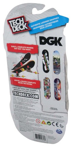 Tech Deck DGK Spin Master Mini Toy Fingerboard Skateboard 4-Pack