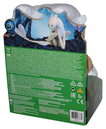 How To Train Your Dragon Hidden World (2019) Spin Master Squeeze and Growl Lightfury 10-Inch Plush Toy