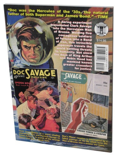 Doc Savage Spook Hole & Three Times A Corpse (2008) Paperback Book #43