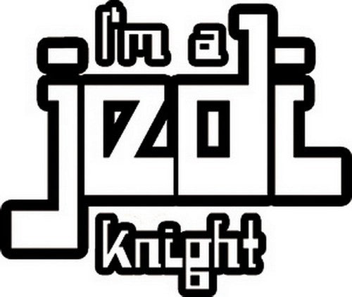 Star Wars I'm a Jedi Knight Rub-On Sticker S-SW-0020-R