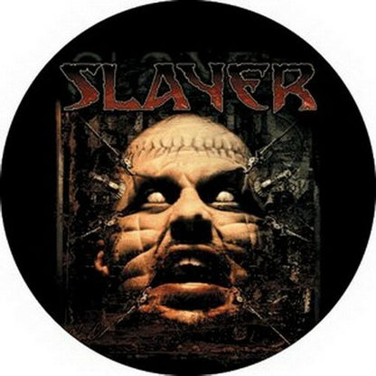 Slayer Face Stretch Button B-0131