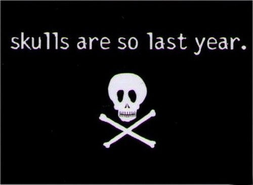 Skulls Are So Last Year Magnet DM2205