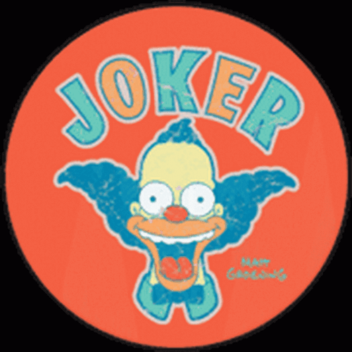 Simpsons Joker Button SB3328