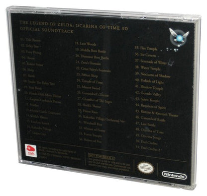 Nintendo Club Legend of Zelda Twilight Princess Official Soundtrack Music CD
