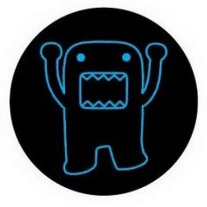 Domo-Kun Blue Outline Button DB4287