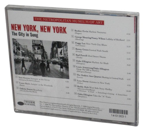 New York City In Song Metropolitan Museum of Art (2000) Audio Music CD