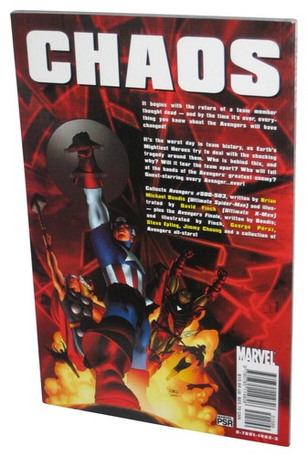 Marvel Comics Avengers Disassembled (2015) Paperback Book