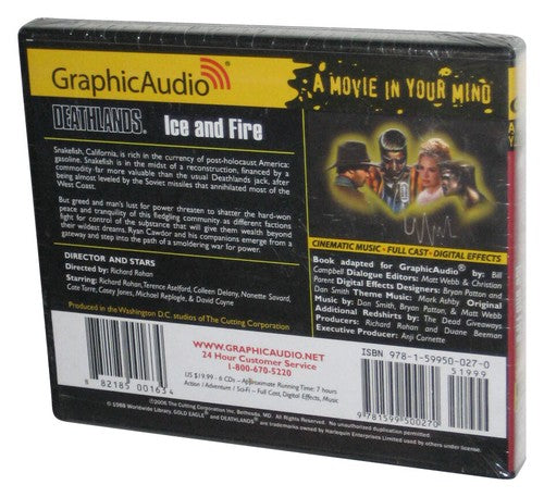 Deathlands #8 Ice and Fire (2006) Graphic Audio Book CD Box Set - (James Axler)