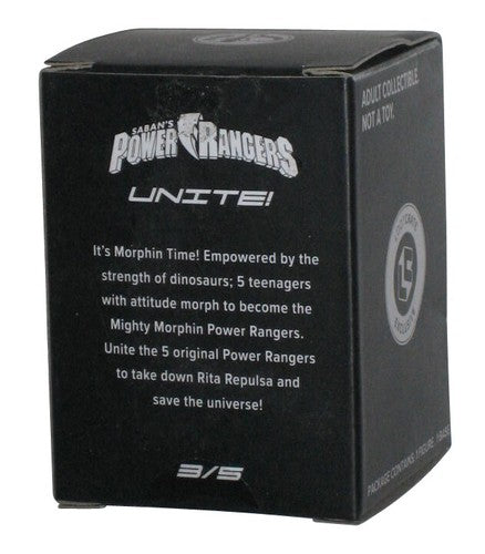 Power Rangers Unite Black Mini Figure #3 of 5 - (Loot Crate Exclusive November 2017)