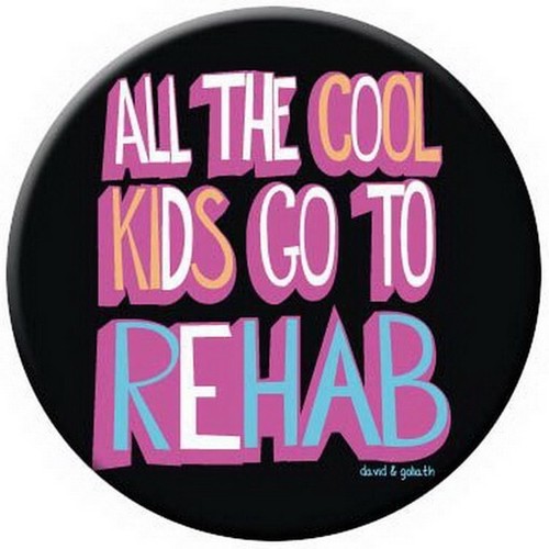 David and Goliath Rehab Button 81043