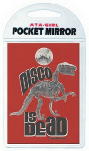 David and Goliath Disco Is Dead Pocket Mirror 50780