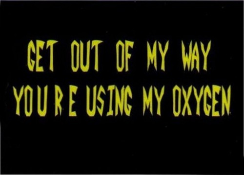 Get Out of My Way Using My Oxygen Magnet DM2182