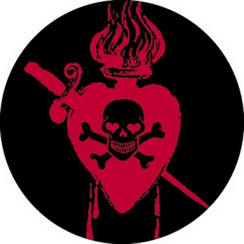 Bone Kitty Decadence Button B-BK-0005