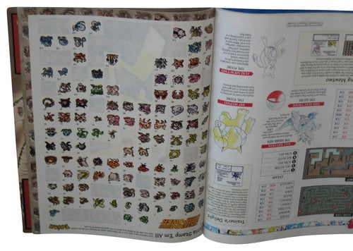 Pokemon Nintendo Power Player's Strategy Guide Book w/ Some Stickers