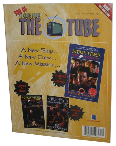 Son Of It Came From The Tube Vol. 3 January 1998 Catalog Magazine Book - (Star Trek Cover)