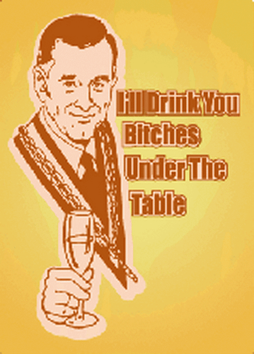 Drink You Under The Table Magnet RM2368