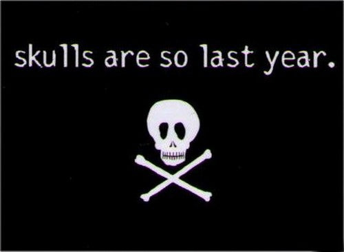 Skulls Are So Last Year Magnet DM2205