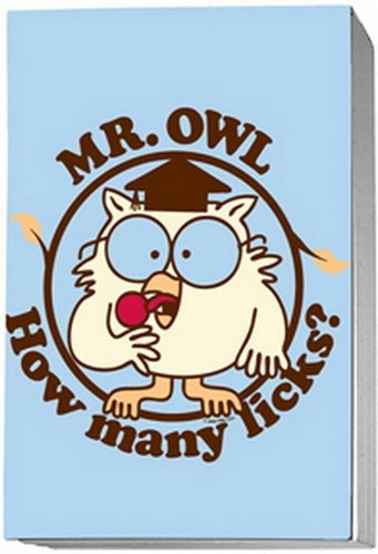 Tootsie Roll Mr. Owl Licks Candy Flip Pad TR8052