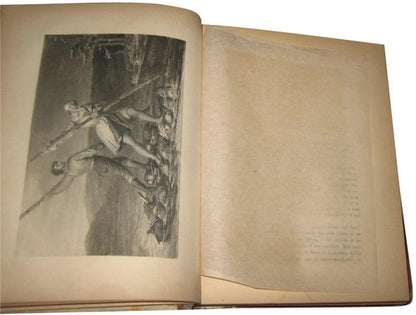 The Romance of American Landscape Vintage (1855) Hardcover Book