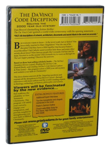 The Da Vinici Code Deception DVD - (Fact vs Fiction Guide To Truth)