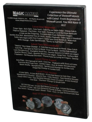 Magic Makers Showoff With Coins (2006) 70+ Moves DVD - (2 Discs)