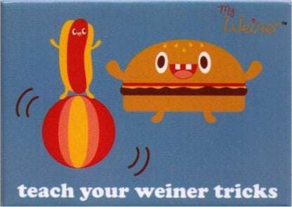 Teach Your Weiner Tricks Magnet BM2965