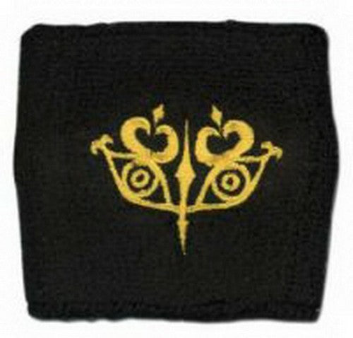 Gankutsuou Cristo Head Mark Black Anime Wristband GE-8053