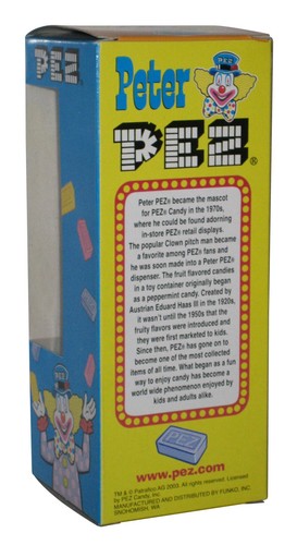 Peter Pez Clown (2003) Funko Wacky Wobbler Bobblehead Figure