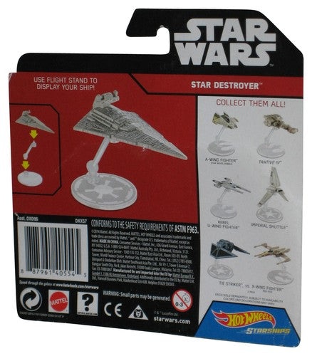 Star Wars Rogue One Hot Wheels (2014) Star Destroyer Starships Vehicle w/ Flight Stand